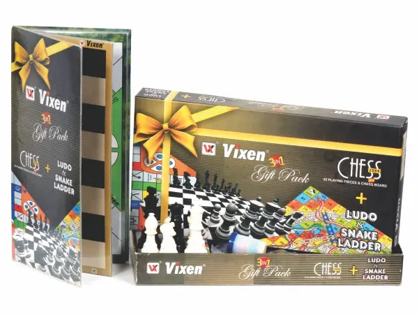 VIXEN Chess+LS 3 In 1 premium 518