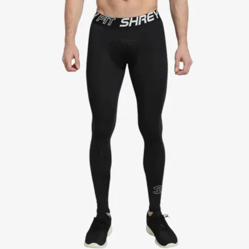Shrey Intense Compressions Long Tights Black M   