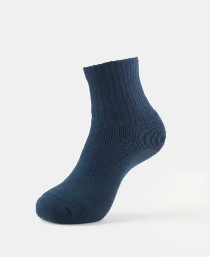 7036-0110- Nvy Ankle Length Socks    
