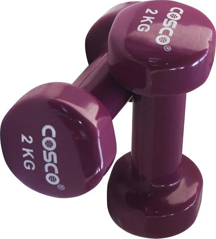 Cosco Vinyl Dumbbell 2Kg 