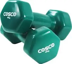 Cosco Vinyl Dumbbell 4 Kg 