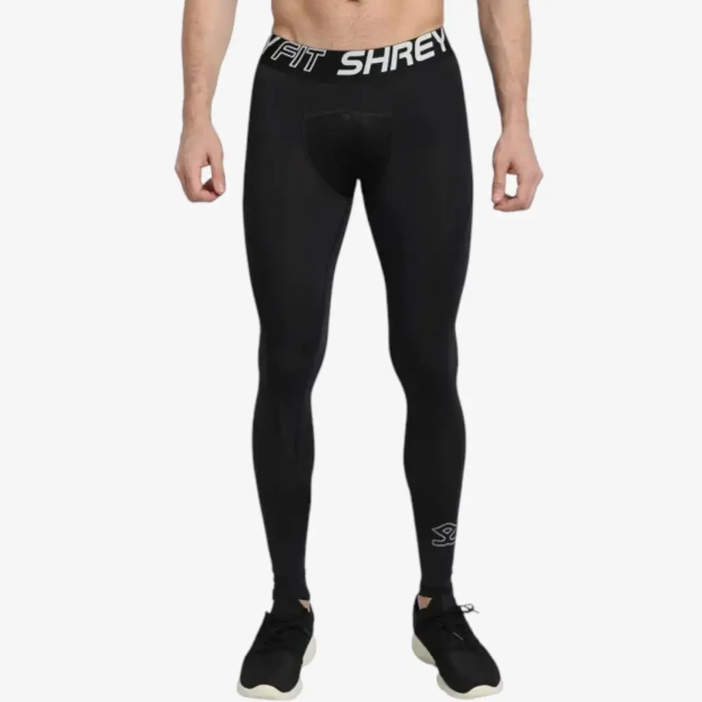 Shrey Intense Compressions Long Tights Black M   