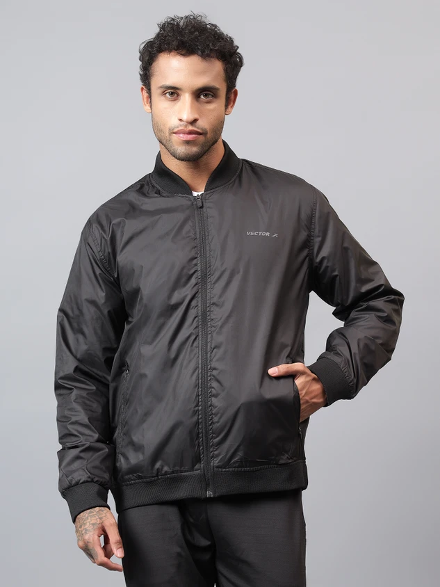 Vector X Fighter Mens Jacket Football Knit