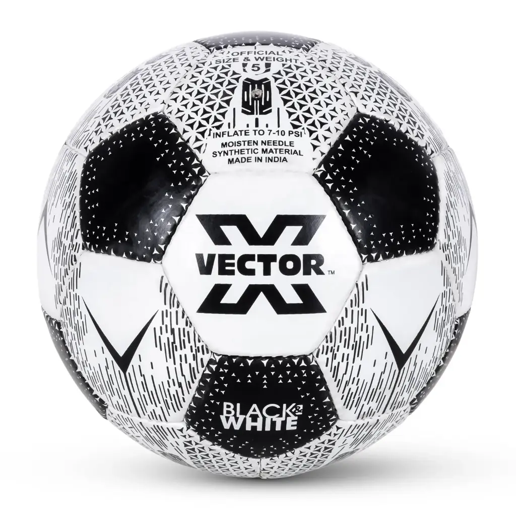 Vector X Football Black & White