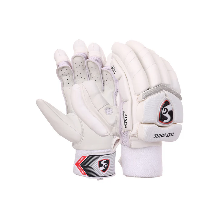 SG B/Gloves Test White