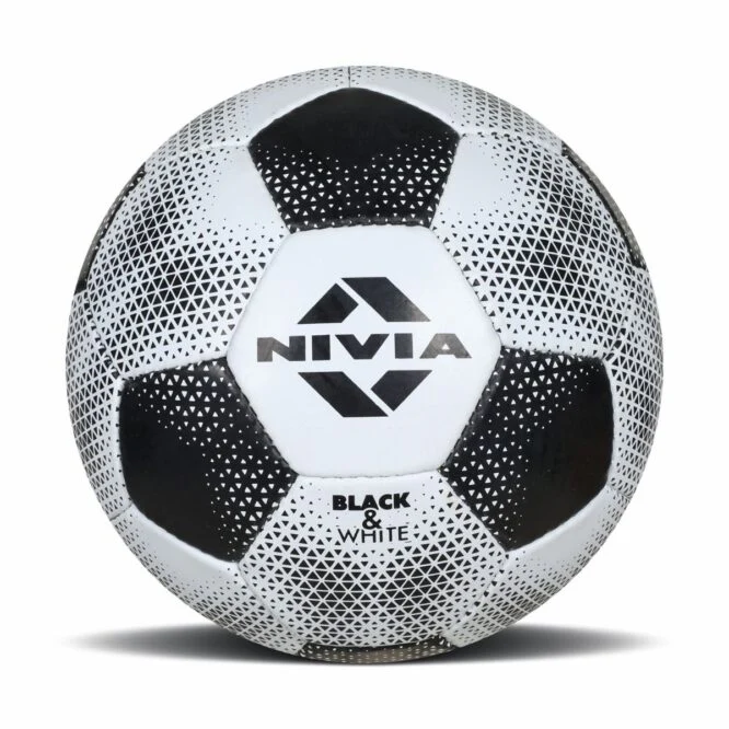 Nivia Football Black & White 
