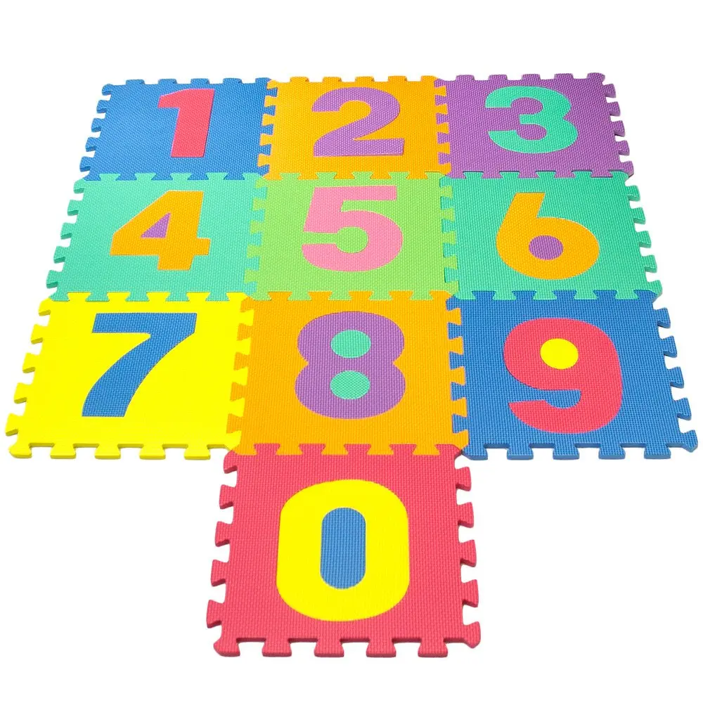 Supreme 0-9 Puzzle Mat 1Ft*1Ft