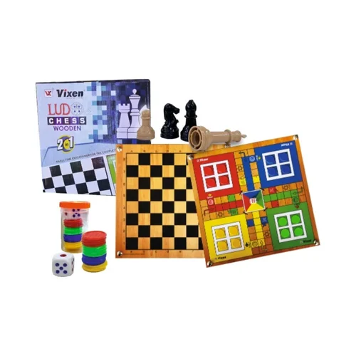 Vixen Chess & Ludo Xing with Coins10mm