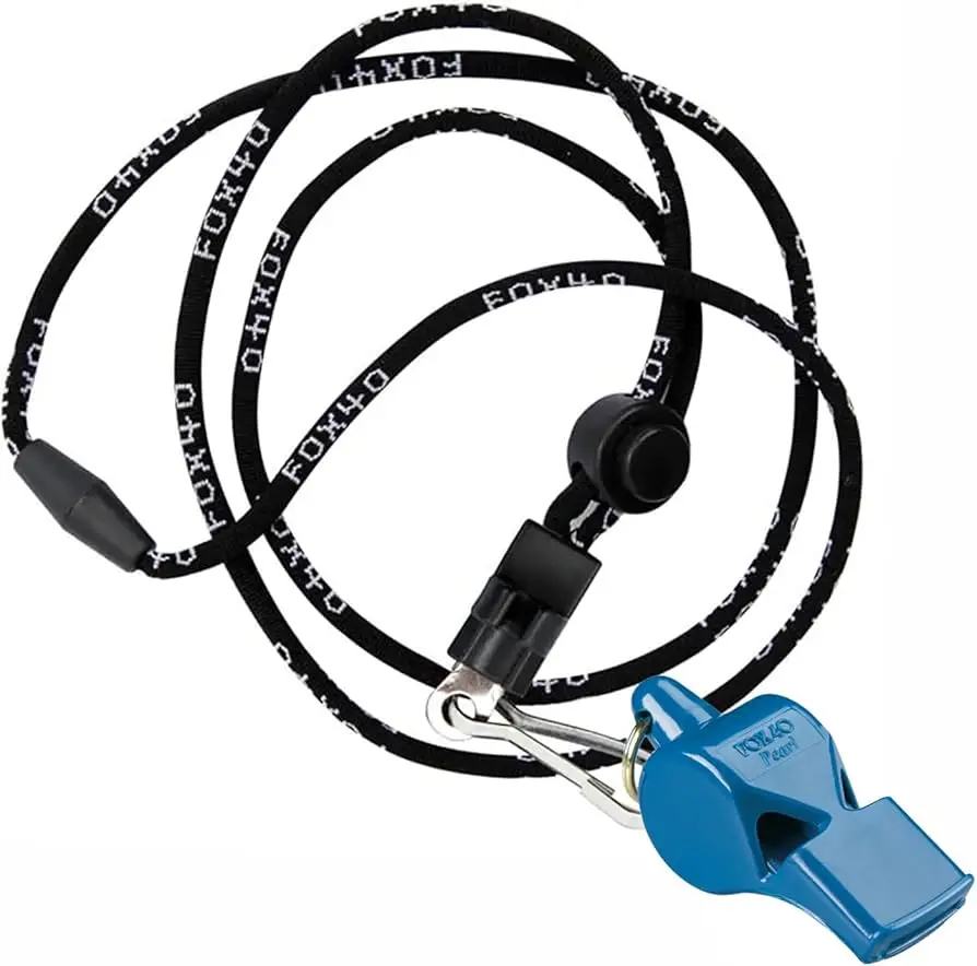 Fox 40 Whistle Pearl W/Lanyard 