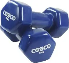 Cosco Vinyl Dumbbell 5 Kg