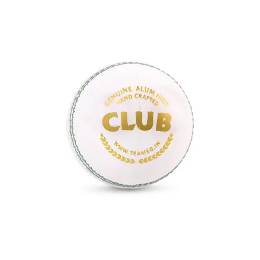 SG Leather Ball Club White