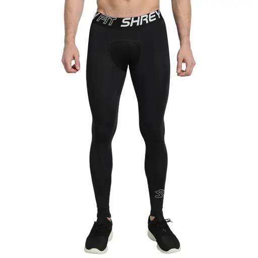 Shrey Intense Compressions Long Tights Black L
