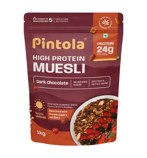 Pintola High Protein Muesli Dark Chocolate 1Kg