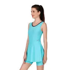 Vector X Female swim suit Lily-Ice Blu Blk L