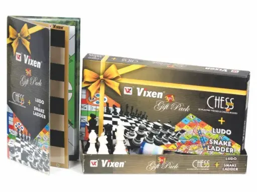 VIXEN Chess+LS 3 In 1 premium 518
