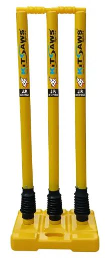 KT Cricket Stump Set with Rubber Base KSCSSR001